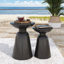 Load image into Gallery viewer, Serenita - Outdoor Side Tables With Flared Design (Set of 2)
