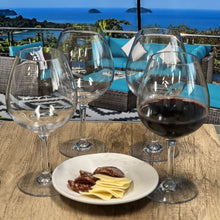 Load image into Gallery viewer, Leadingware Plastic Wine Glasses (Set of 4), Unbreakable Bpa Free Tritan 23Oz - Clear
