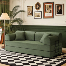 Load image into Gallery viewer, Convertible Sleeper Sofa Bed, Floor Lounge Couch For Living Room
