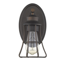 Load image into Gallery viewer, One Light Cage Wall Light - Bronze
