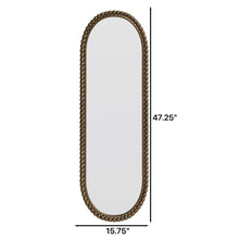 Load image into Gallery viewer, Oval Retro Mirror, Wall Hanging Mirror For Living Room
