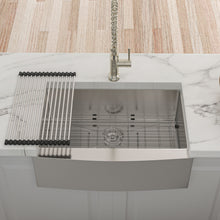 Load image into Gallery viewer, Farmhouse Kitchen Sink Stainless Steel Apron Front
