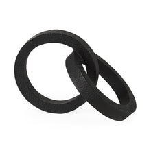 Load image into Gallery viewer, Two Ring Hammered Sculpture - Black
