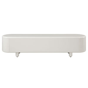 Keely - TV Stand - White High Gloss