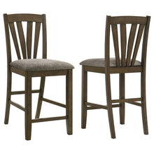 Load image into Gallery viewer, Maxine - Upholstered Counter Height Dining Side Chair (Set of 2) - Brown
