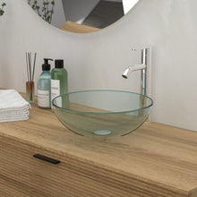 Load image into Gallery viewer, Vessel Sink With Faucet And Pop-Up Drain
