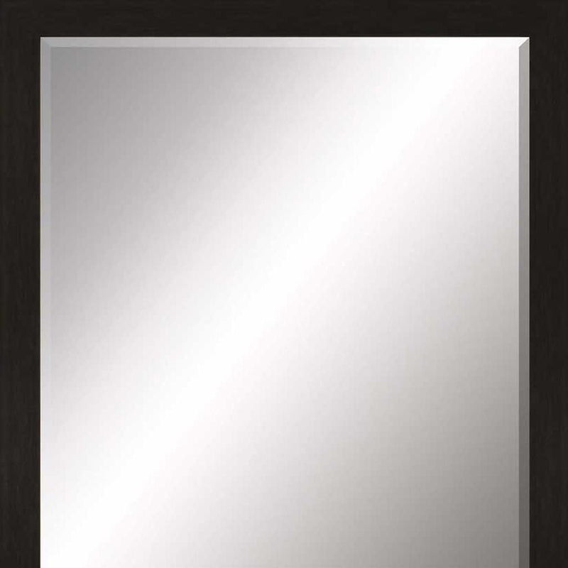 33" Accent Mirror - Dark Brown