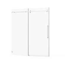 Load image into Gallery viewer, Frameless Tub Sliding Shower Door With Easy Clean Coating
