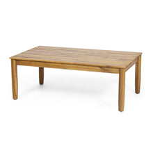 Load image into Gallery viewer, Outdoor Seating Set With Coffee Table And Loveseat - Teak
