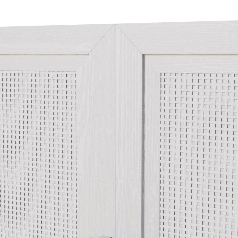 31" Accent Cabinet With Two Doors - White