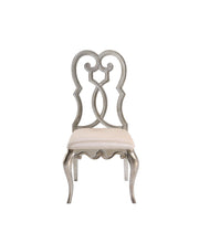 Load image into Gallery viewer, Upholstered Velvet Solid Wood Dining Side Chairs (Set of 2) - Ivory
