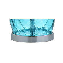Load image into Gallery viewer, 27" Table Lamp With Drum Shade - Blue
