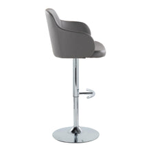 Load image into Gallery viewer, Boyne - Contemporary Adjustable Barstool With Swivel &amp; Rounded T Footrest (Set of 2)
