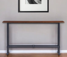 Load image into Gallery viewer, Frame Console Table - Espresso / Black

