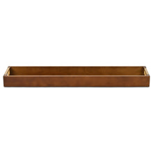 Load image into Gallery viewer, 24" Solid Wood Handmade Vanity Tray With Handles - Brown
