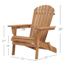 Load image into Gallery viewer, Oversize Outdoor Folding Adirondack Chair, Patio Chair For Garden
