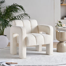 Load image into Gallery viewer, 31.10" Boucle Upholstered Accent Chair
