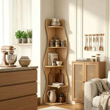 Load image into Gallery viewer, 5 Tier S - Shaped Corner Shelf For Living Room
