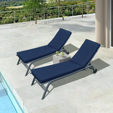 Load image into Gallery viewer, Outdoor Lounge Chair Cushion Replacement Patio Funiture Seat Cushion Chaise
