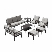 Load image into Gallery viewer, Patio Furniture Set With Coffee Table And Cushions For Backyard
