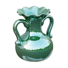 Load image into Gallery viewer, Amphora Table Vase (568855) - Hunter Green

