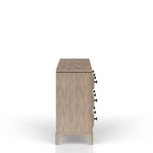 Load image into Gallery viewer, 6 Drawer Dresser - Sand - Wood
