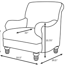 Load image into Gallery viewer, Danforth - High Backrest Accent Chair
