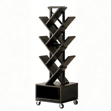 Load image into Gallery viewer, Sixteen Tier Etagere Bookcase - Black
