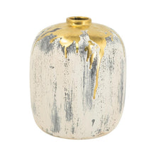 Load image into Gallery viewer, Modern Abstract Table Vase (574216) - Gray / Gray / Ivory
