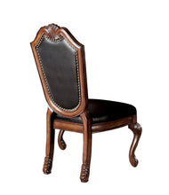 Load image into Gallery viewer, Redwood Upholstered Faux Leather Solid Wood Dining Side Chairs (Set of 2) - Black
