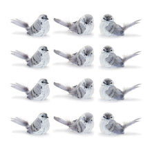 Load image into Gallery viewer, Fabric Bird Tabletop Sculpture - Gray

