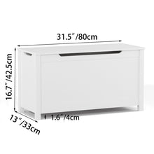 Load image into Gallery viewer, Toy Box Storage With Safety Hinged Lid
