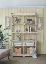 Load image into Gallery viewer, Adela - French Country Bookcase Display Storage Shelf Etageres - Antique White
