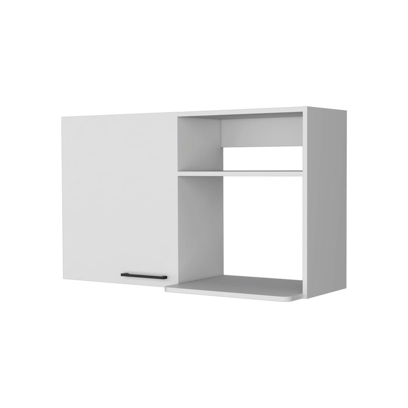 39" Accent Cabinet With Two Shelves - White