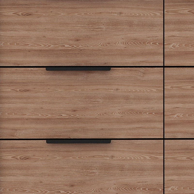 Modern Rustic Dresser - Black / Natural