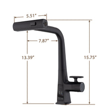 Load image into Gallery viewer, Waterfall Kitchen Faucet With Temperature Display And Pull Down Sprayer
