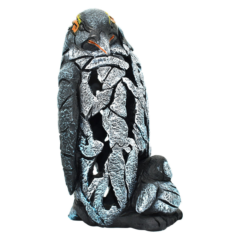 Penguin Tabletop Sculpture - Black / Blue / Orange