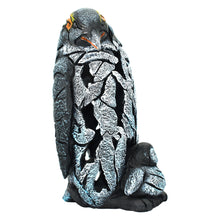 Load image into Gallery viewer, Penguin Tabletop Sculpture - Black / Blue / Orange
