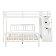 Load image into Gallery viewer, Loft Bed With Staircase And Storage
