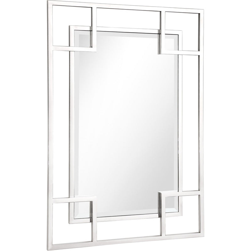 42" Framed Accent Mirror - Silver