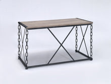Load image into Gallery viewer, Jodie - Console Table - Rustic Oak / Antique Black
