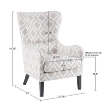 Load image into Gallery viewer, Arianna - Swoop Wing Chair
