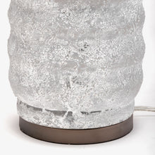 Load image into Gallery viewer, Lamp Base LED With Beige Shade - Gray
