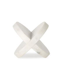 Load image into Gallery viewer, Petite Marble Circular Sculpture - White
