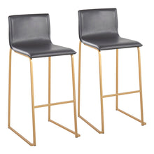 Load image into Gallery viewer, Mara - Contemporary Upholstered Barstool (Set of 2)
