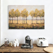 Load image into Gallery viewer, Wall Art Decor Canvas Print Autumn Embellishments Plant Forest Abstract Tree - Tan Leaves
