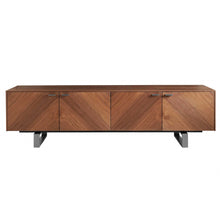 Load image into Gallery viewer, Contemporary Media TV Stand - Brown
