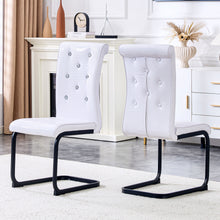 Load image into Gallery viewer, Alligator Skin Upholstered Dining Chairs
