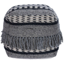 Load image into Gallery viewer, Pouf Ottoman - Gray
