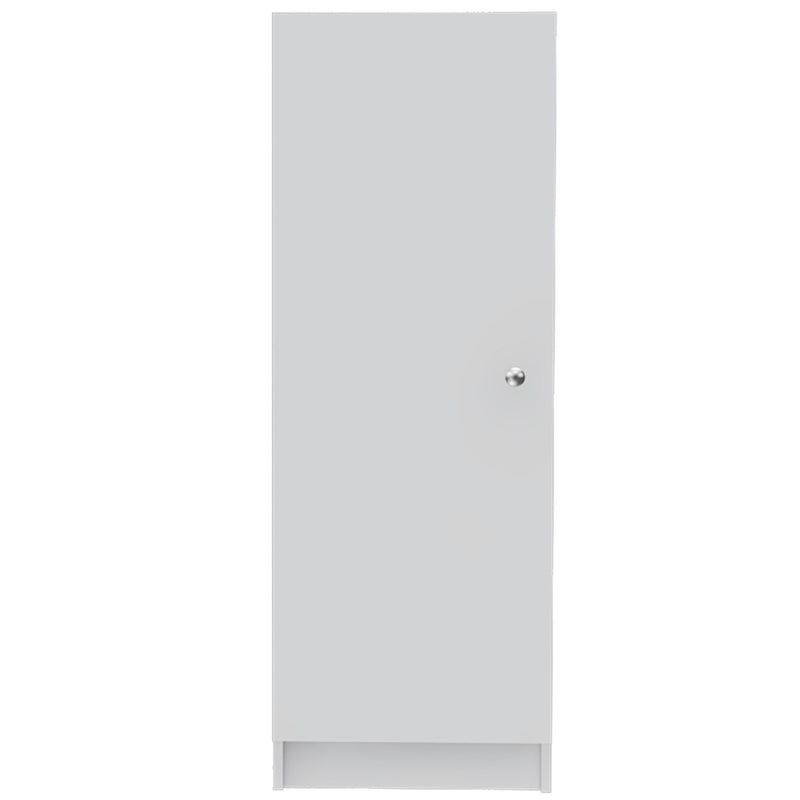 47" Wood Pantry Or Storage Closet - White